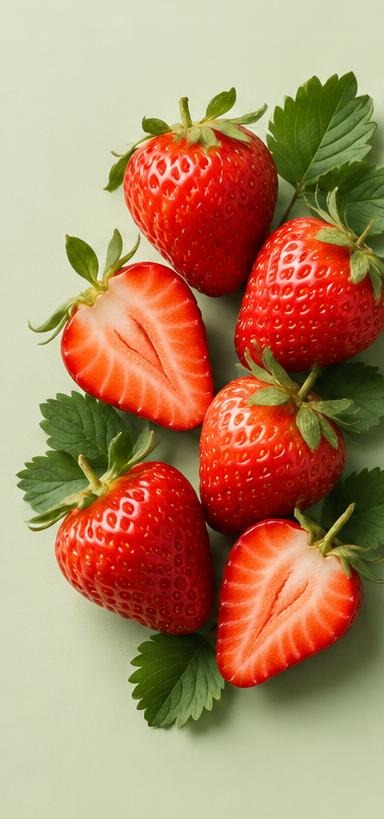 Fresh strawberries